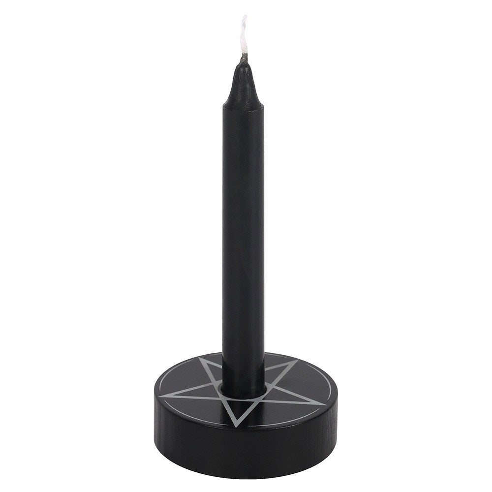 PENTACLE CANDLE HOLDER SIDE VIEW