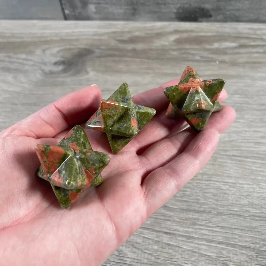 Merkaba Unakite