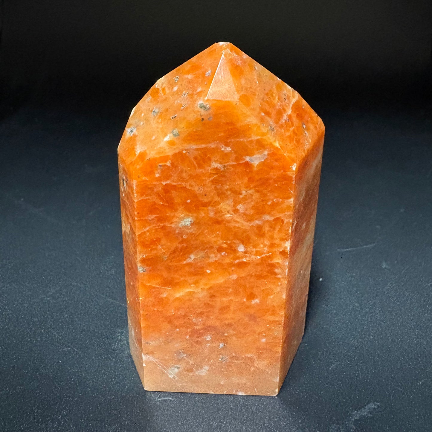 Calcite Orange Tower 3 inch