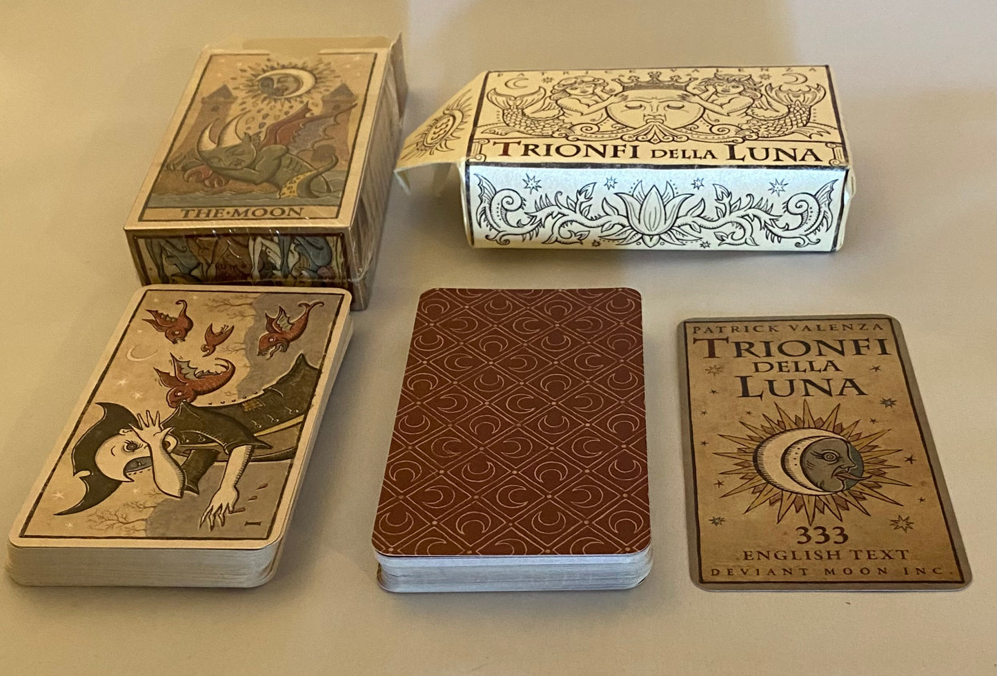 tarot box, deck