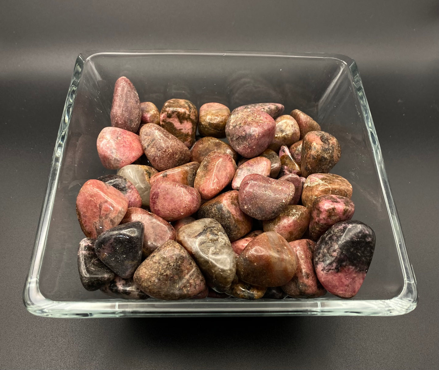 Rhodonite Tumbled 3.25
