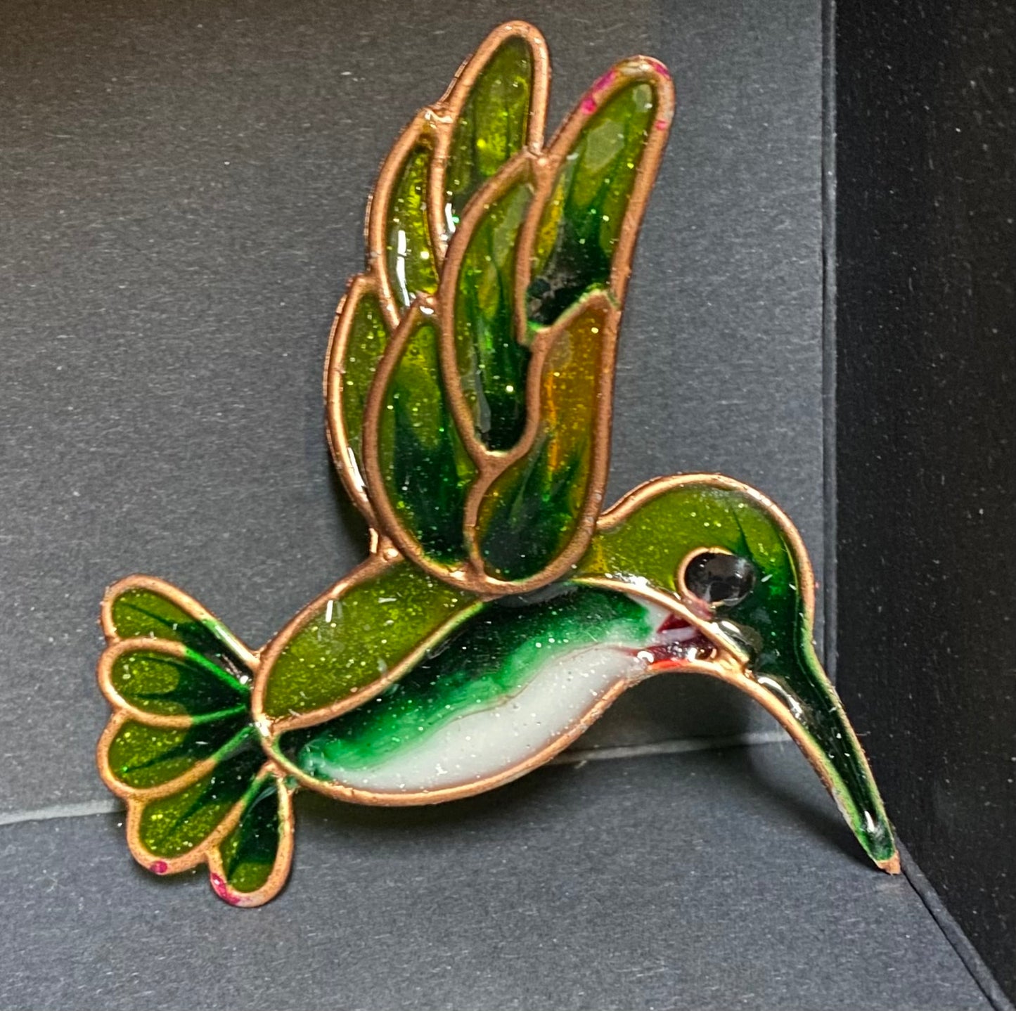Magnets Hummingbirds green