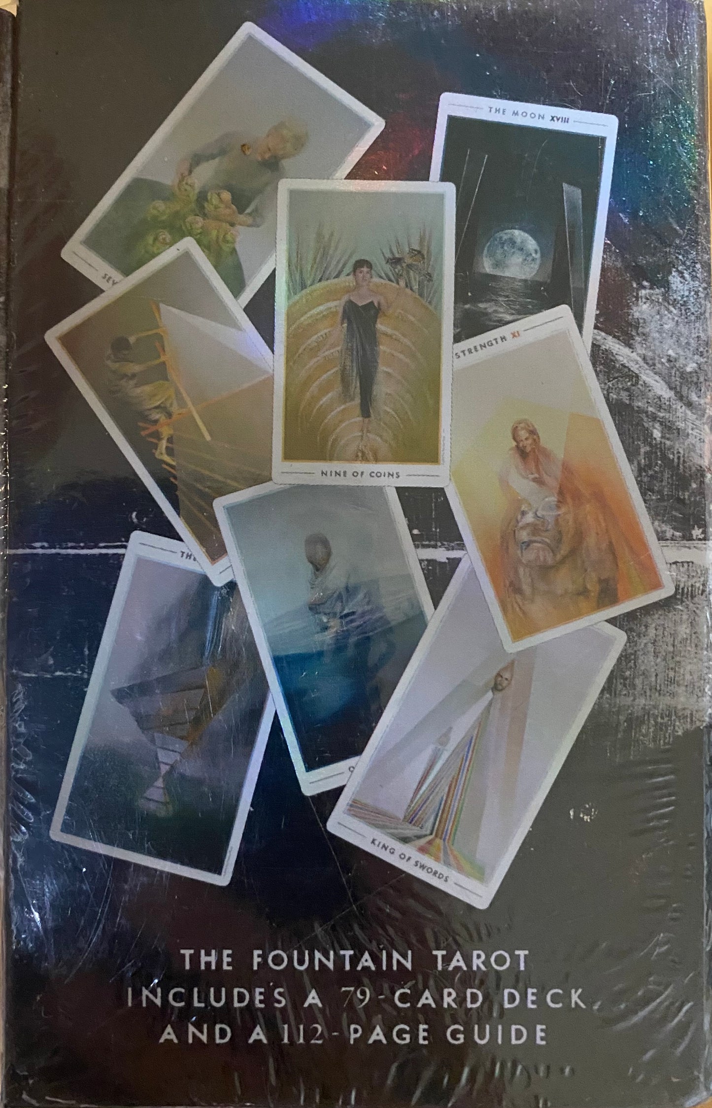 The Fountain Tarot 1st Edition Back of box