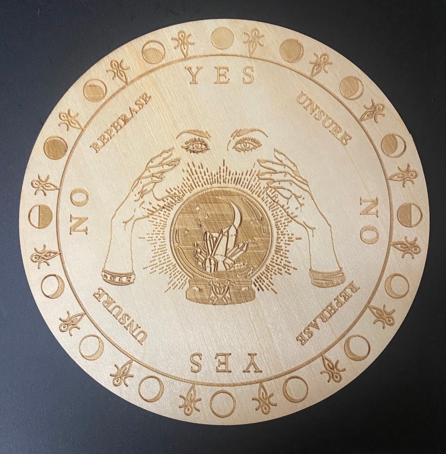 Pendulum Board Crystal ball