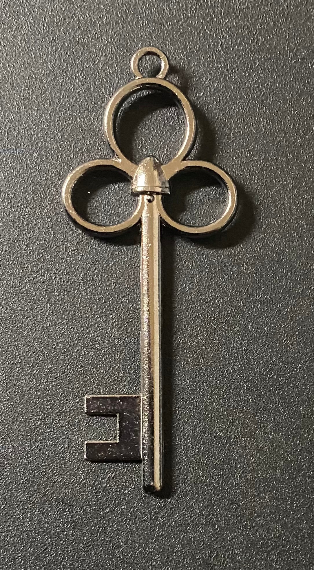 Key Silver Antique 3.5 in