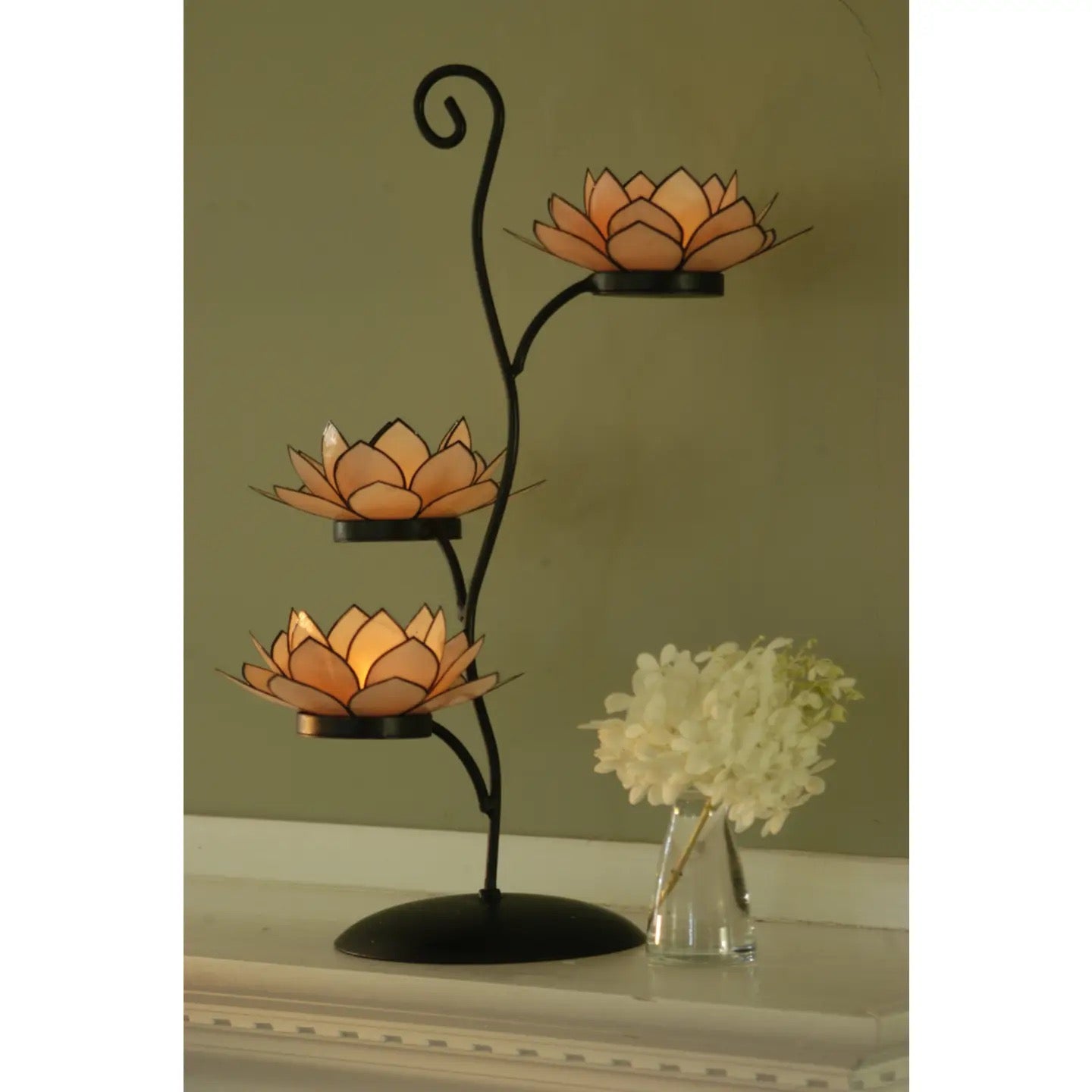 Display Stand Candle Holder Climbing Vine
