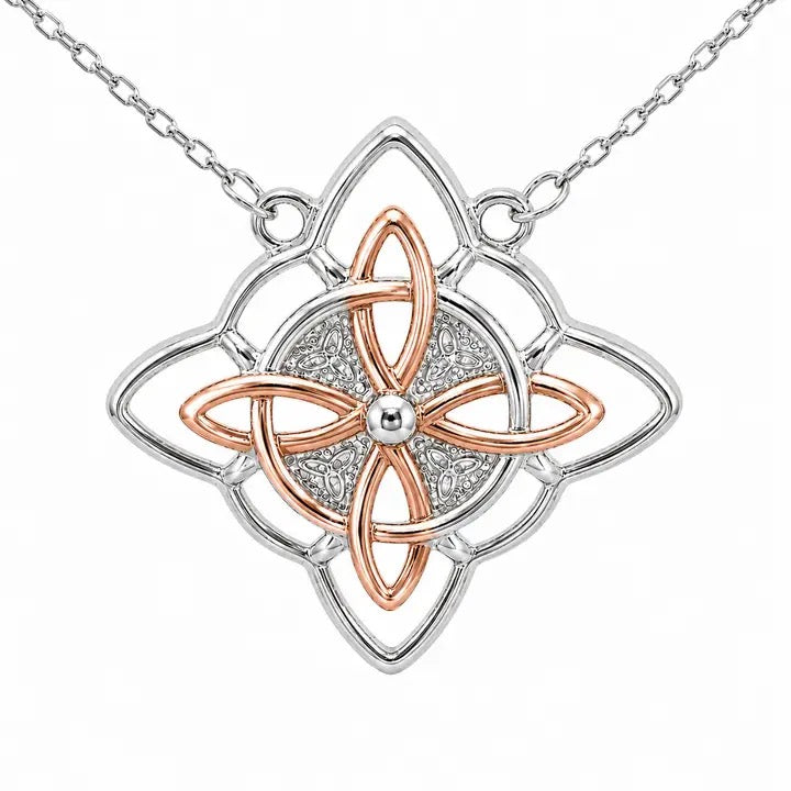 Necklace Witch Knot Two Tone