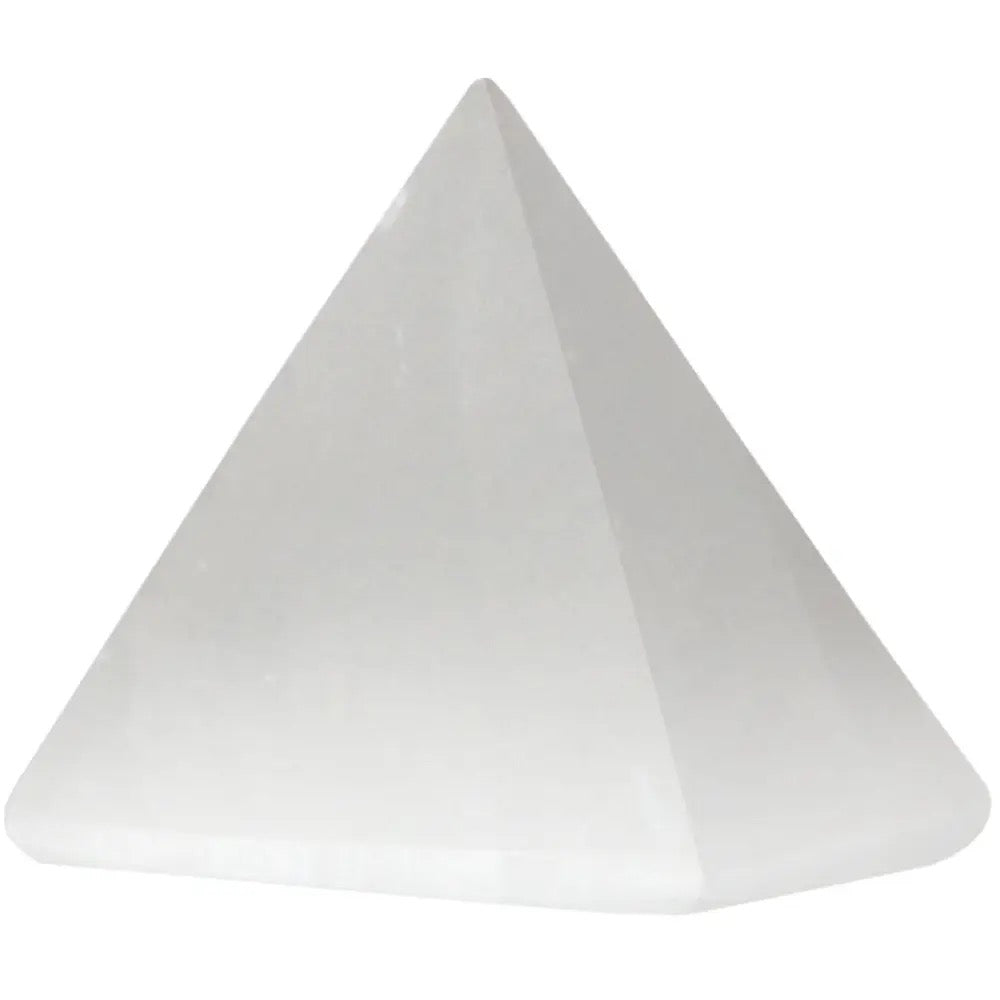Selenite Pyramid 1 inch