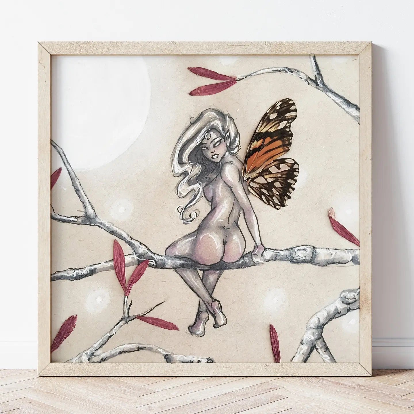 Print Autumn Fae Butterfly Wing