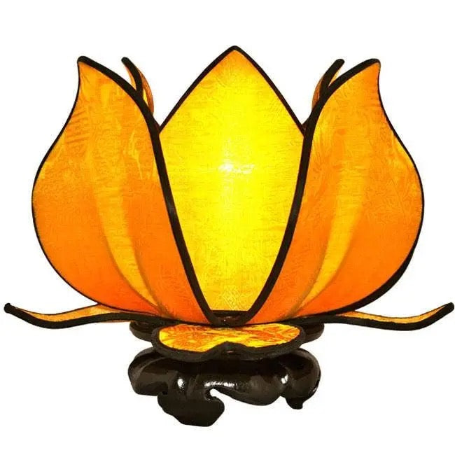 Lamp Lotus Blooming Gold