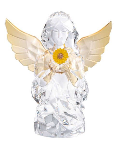 Statue Fairy With Sunflower