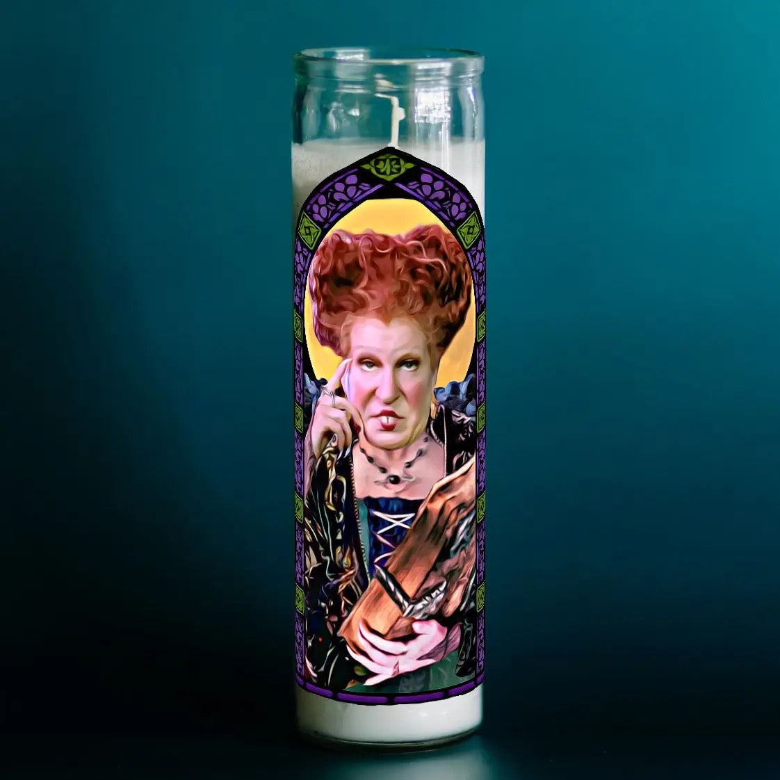 Candle 7 Day Patron Saints of the Black Flame Hocus Pocus Saint Winnie
