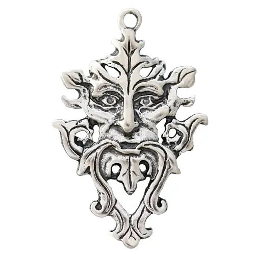 Pendant Green Man Silver