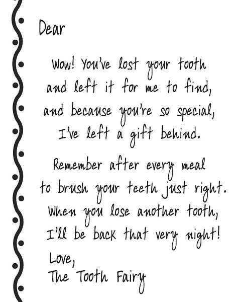 Charm Tooth Fairy Boxes card