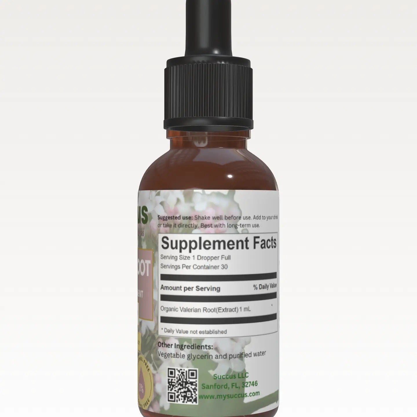 Tincture Valerian Root back