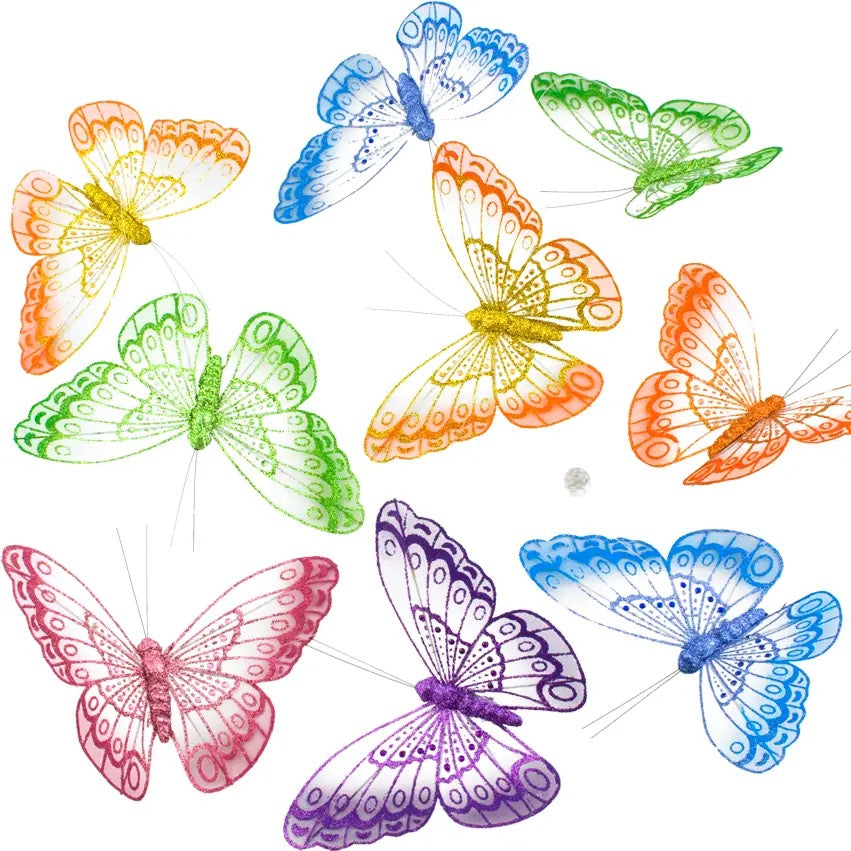 Garland Butterfly Glitter Jumbo