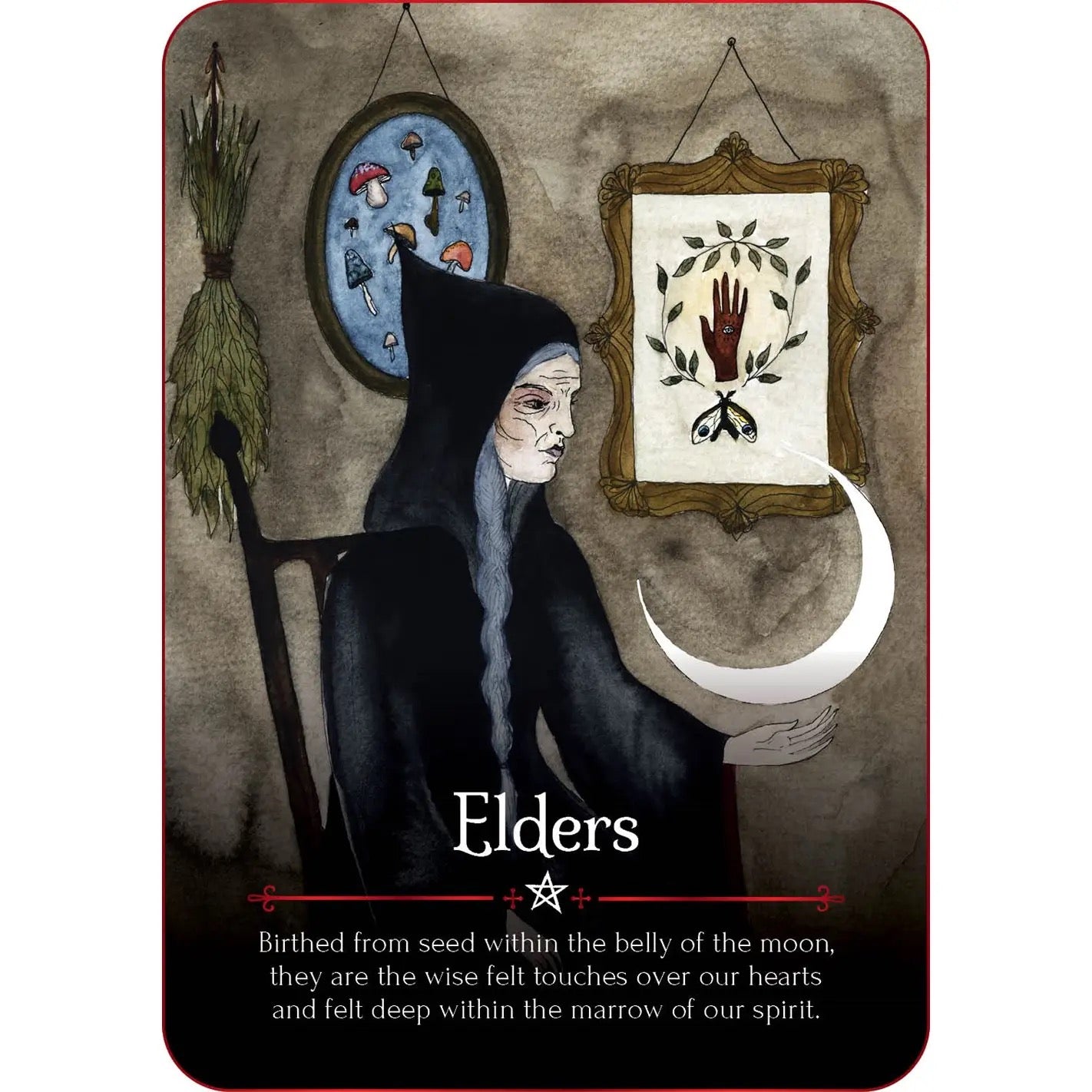 Seasons of the Witch Samhain Oracle Elders card