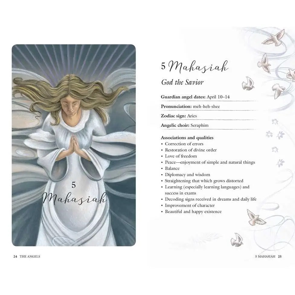 Guardian Angel Oracle Mahasiah card