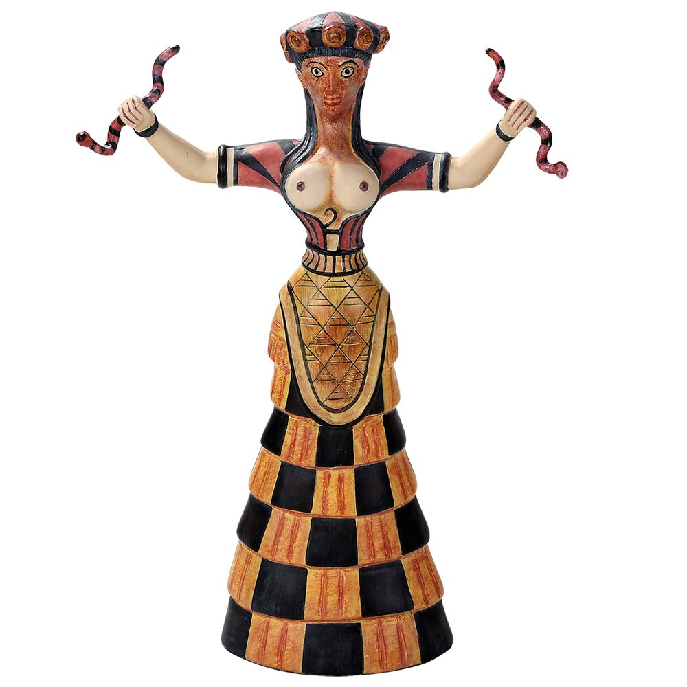 Statue Cretan Snake Goddess