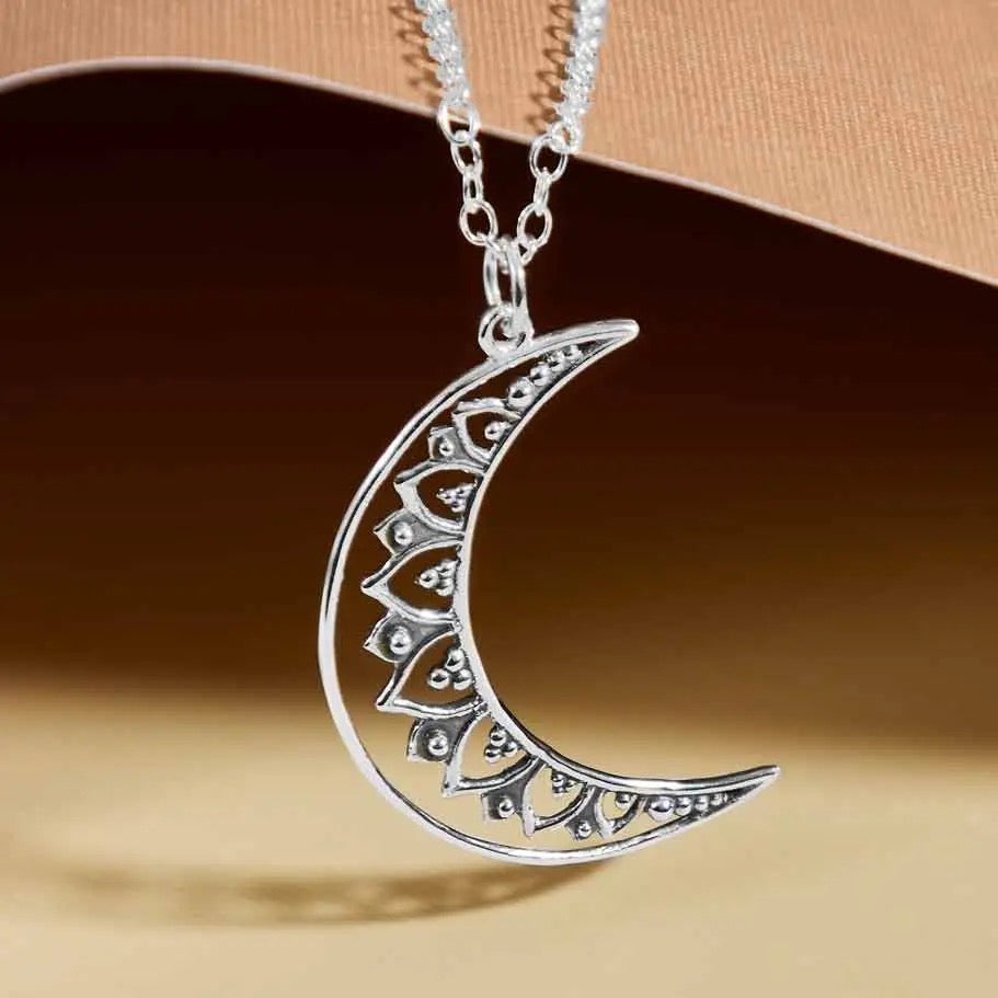 Necklace Moon Mandala