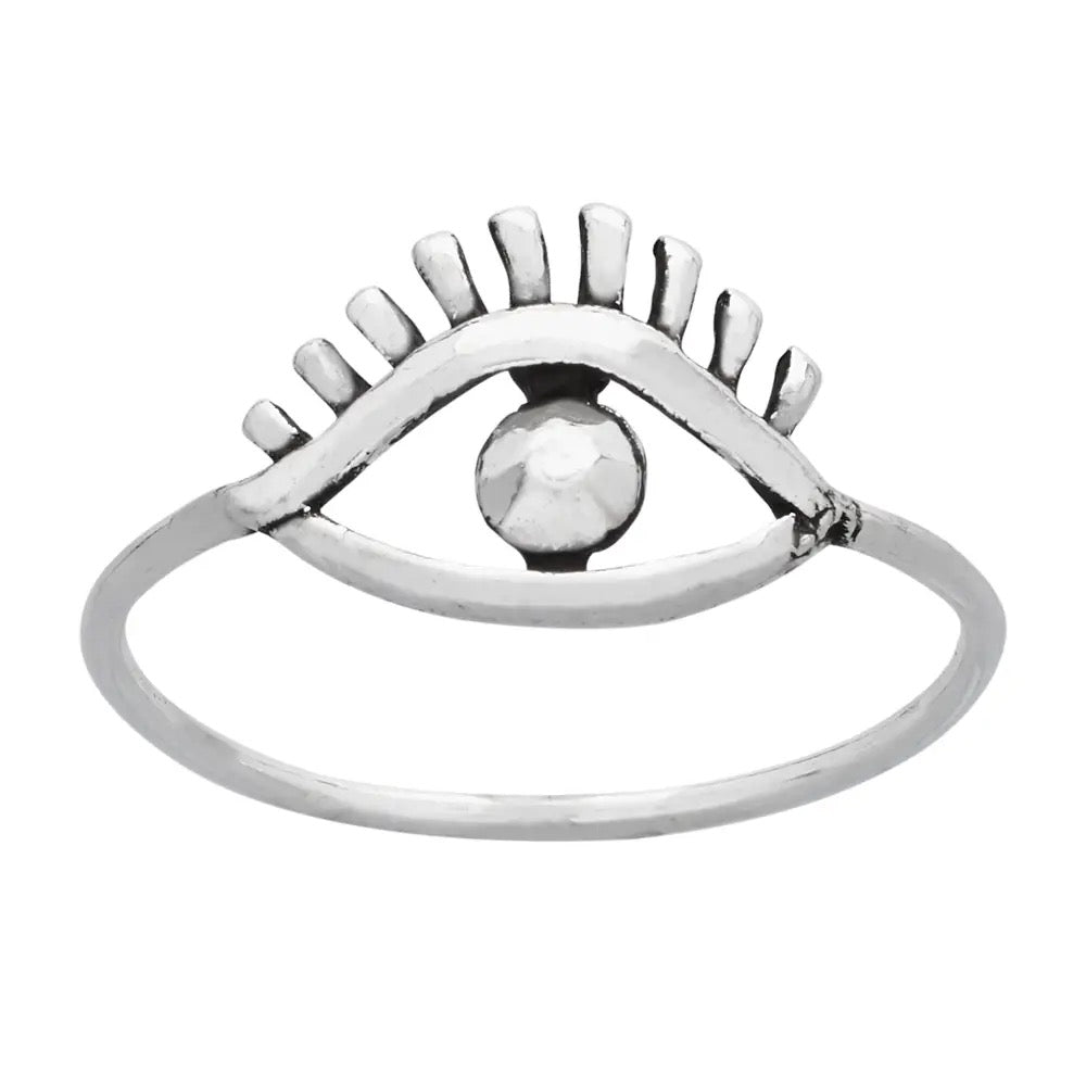 Ring Evil Eye Lash Rays