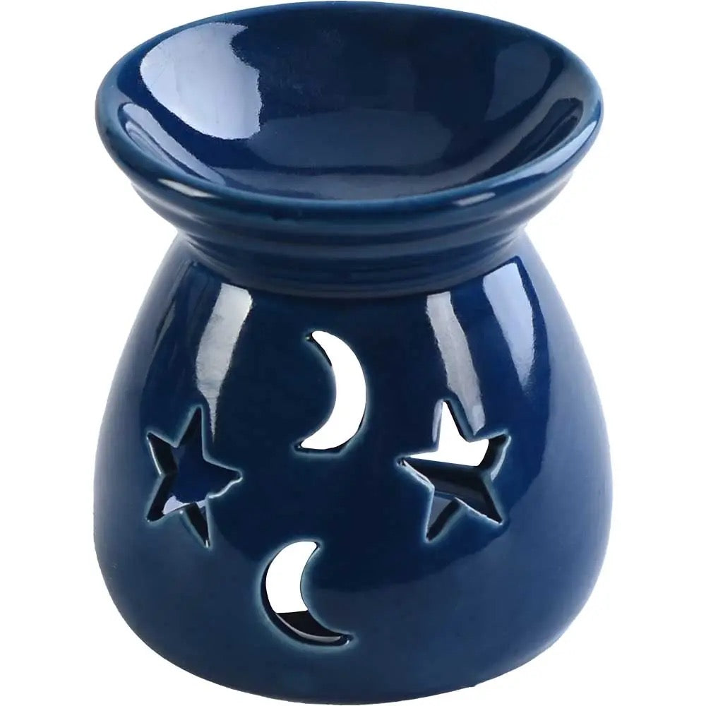Aroma Burner Ceramic Celestial Blue