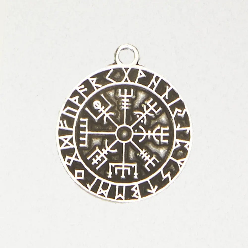 Pendant Vegvisir Runic Circle