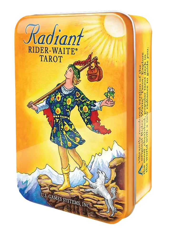 Radiant Rider Waite Tarot Deck (Tin case)