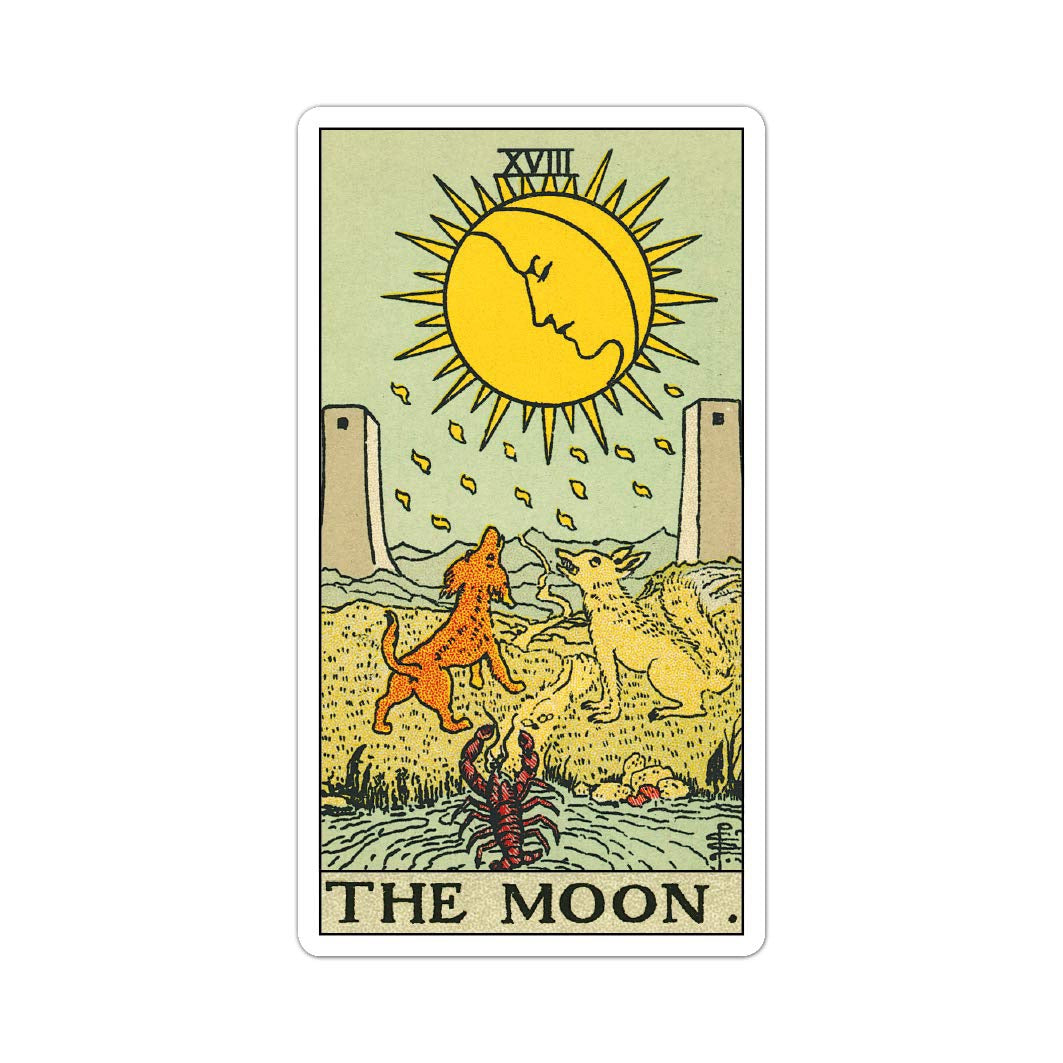 Tarot Rider Waite Editions Multilangues the moon