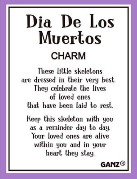 Charm Dia De Los Muertos