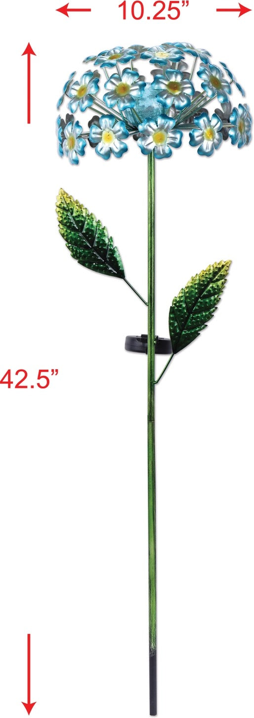 Stake Hydrangea Blue Solar dimensions