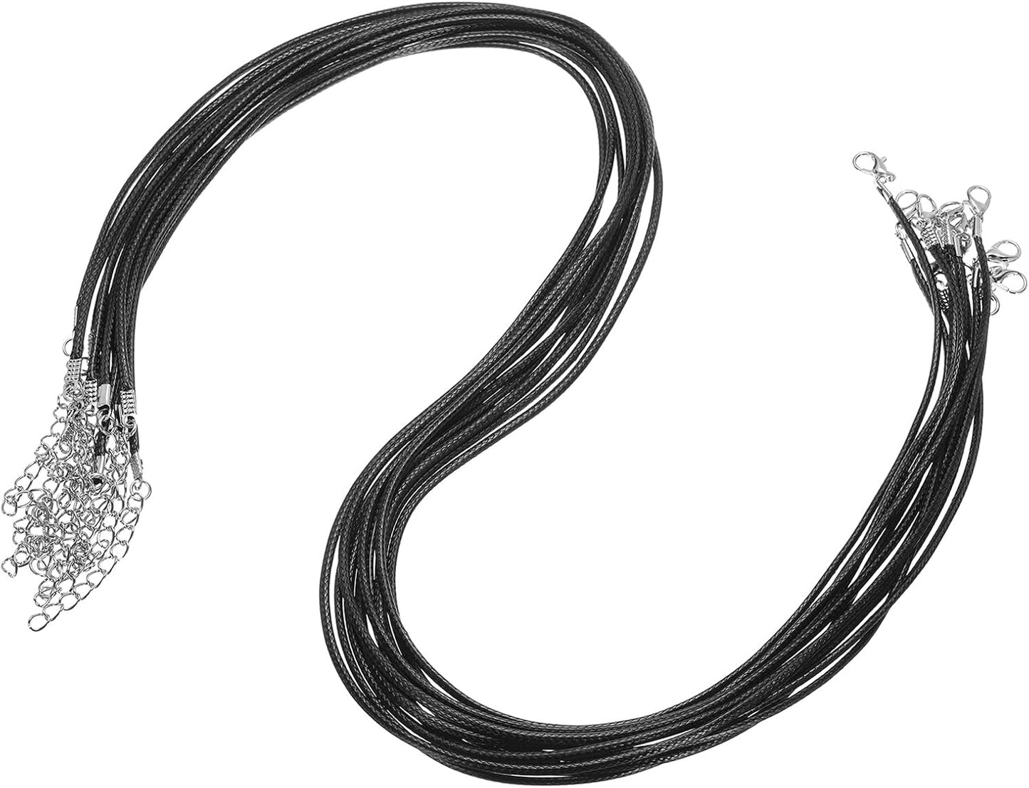 Cord with Clasp Black 24 in