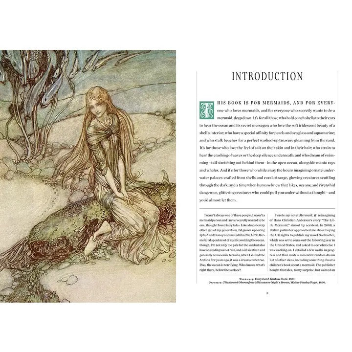 Mermaid Handbook excerpt introduction on white back ground
