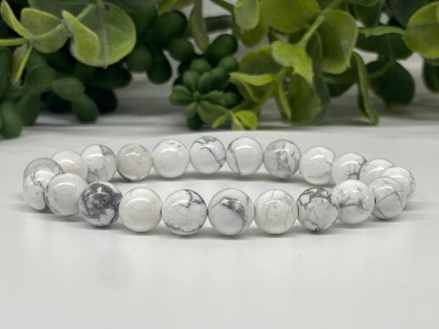 Bracelet Howlite 8 mm