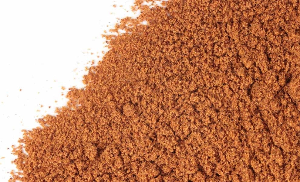 Nutmeg Powder brown red