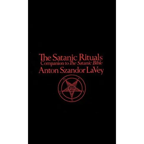 Satanic Rituals book cover black