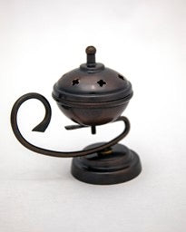 Incense Holder Genie Iron