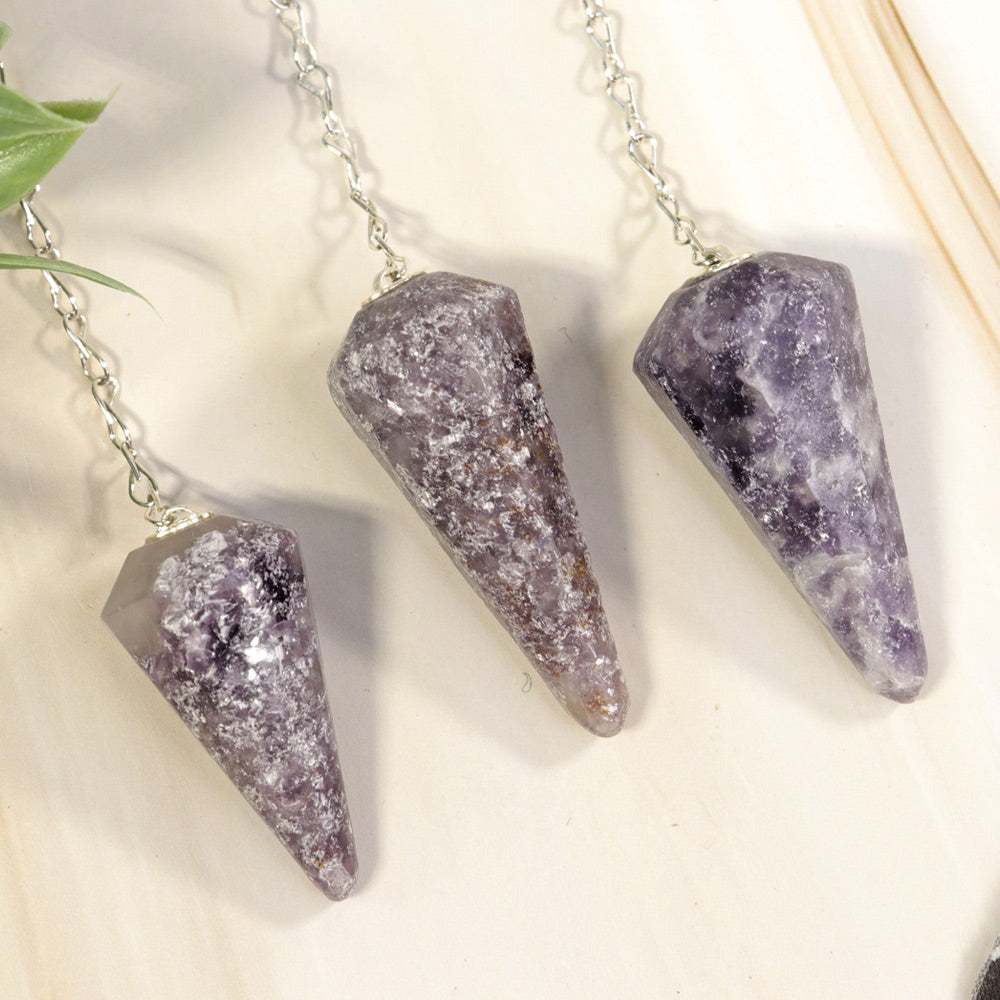 Pendulum Lepidolite