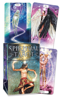 various cards from the Spiritual Tarot deck