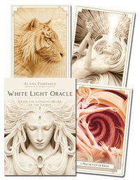 various cards from the White Light Oracle deck