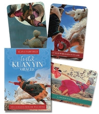 various cards from the Wild Kuan Yin oracle