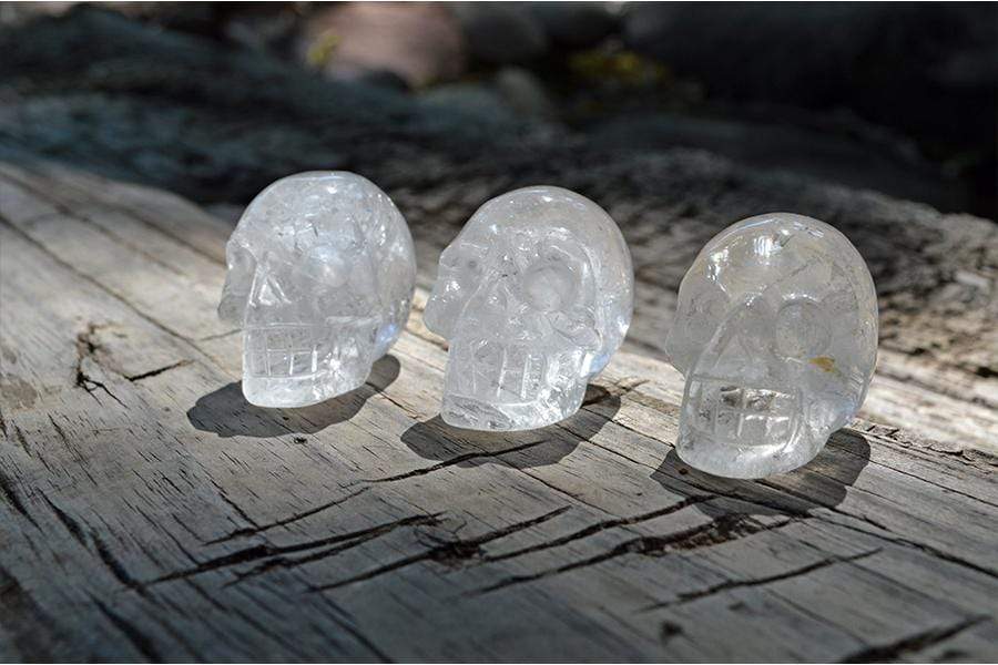 Clear Quartz Skull 1.5 inch