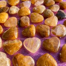 Quartz Golden Healer Heart 7.50