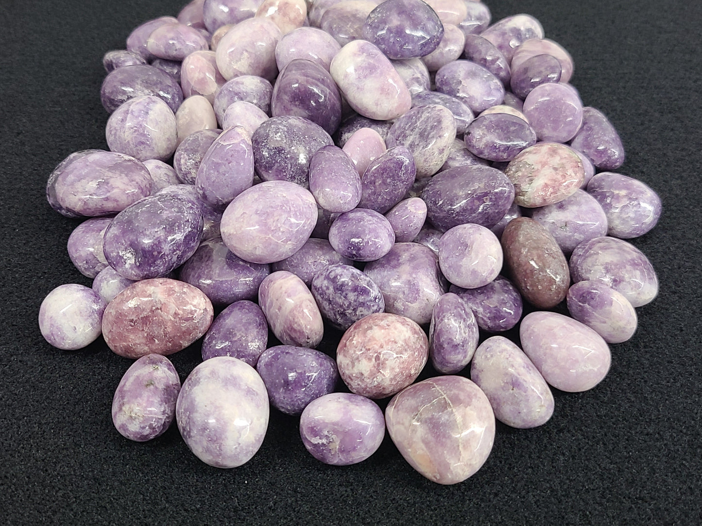 purple Lepidolite Tumbled