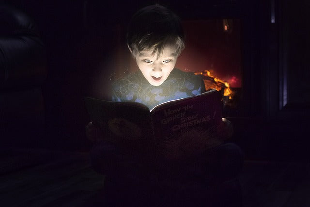 Child reading image