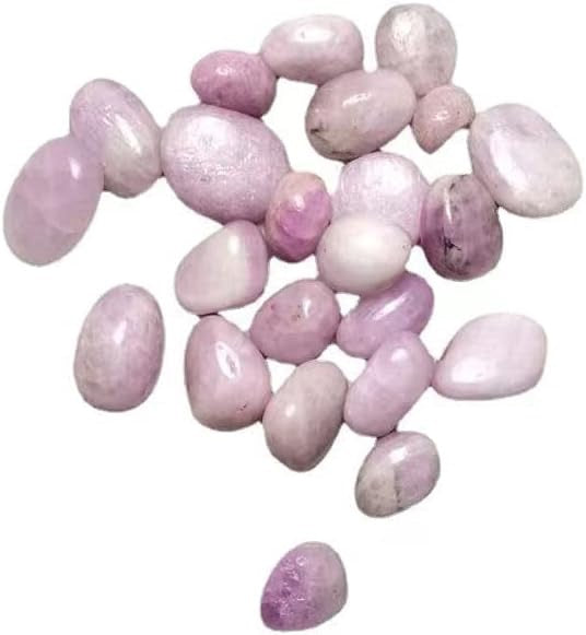 Kunzite tumbled stones