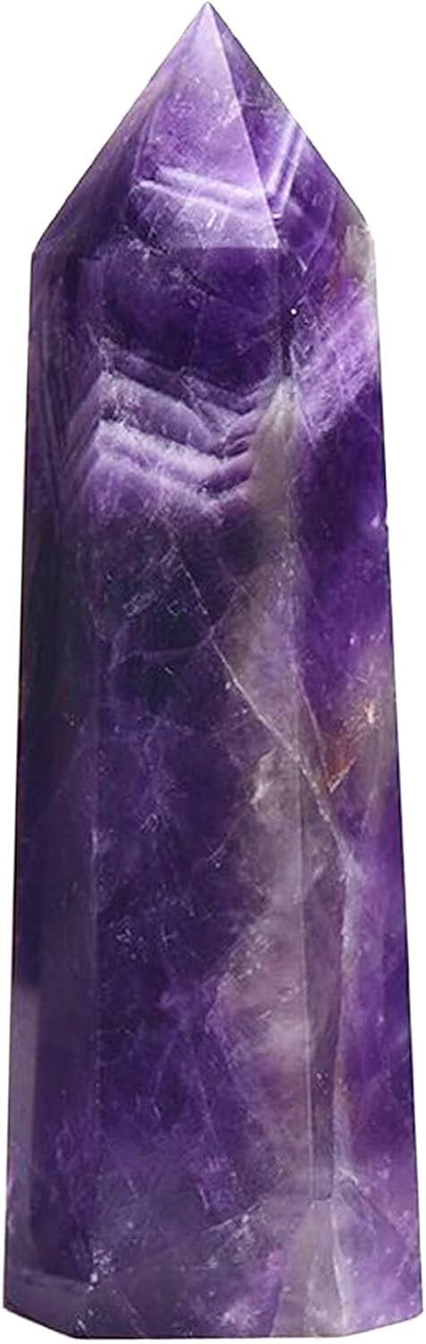 Natural Amethyst Crystal tower