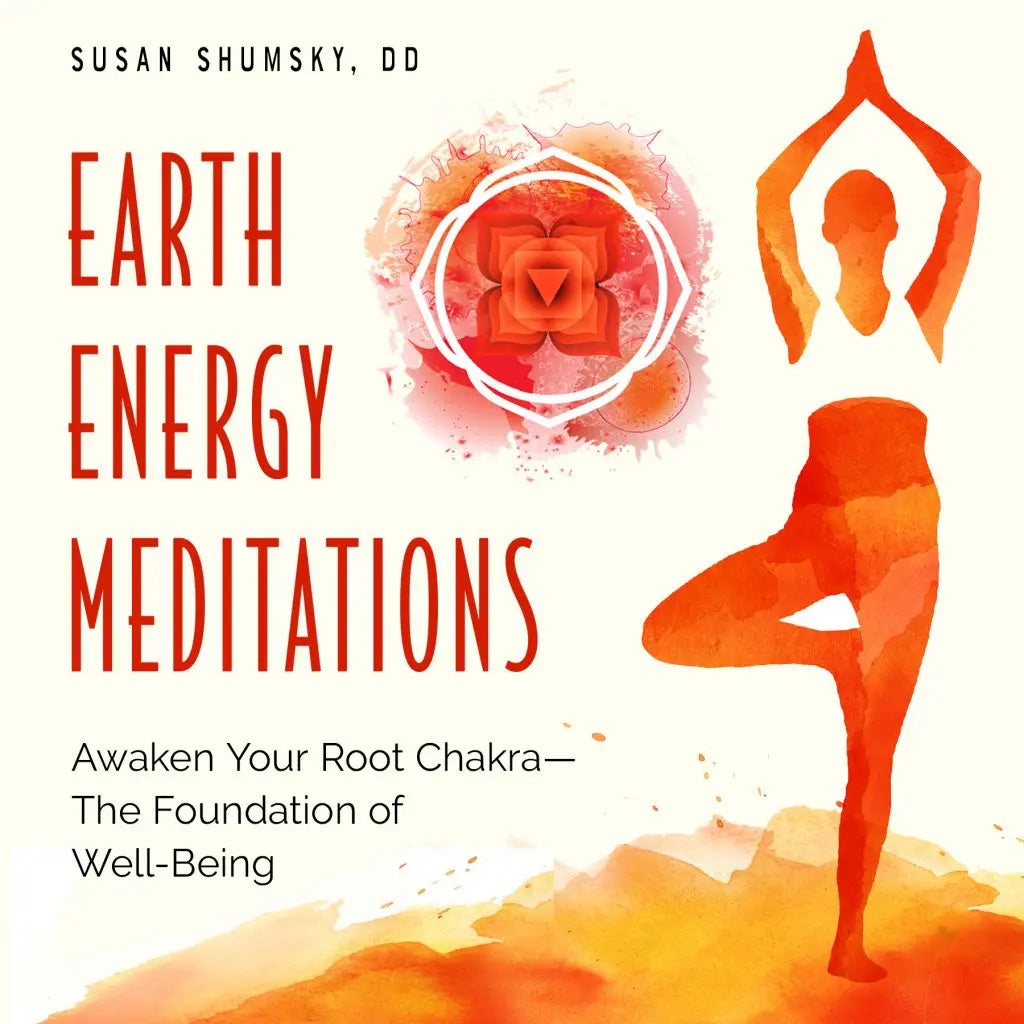 stylized image of a person holding a yogic pose in shades of re