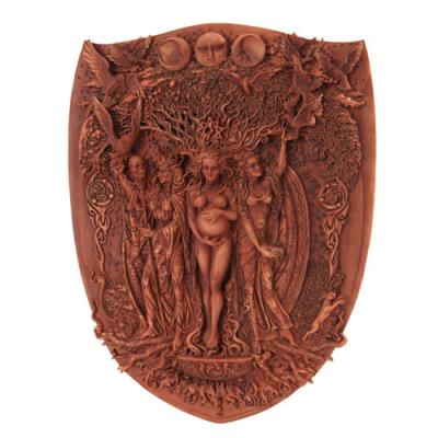 tripple goddess plaque