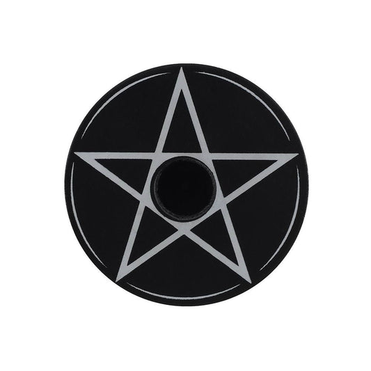 PENTACLE CANDLE HOLDER TOP VIEW
